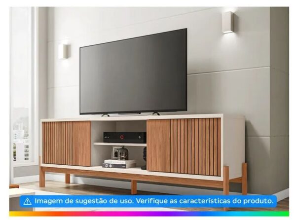 Rack para TV 72” 2 Portas Caemmun Tannen 1.8 - Image 3