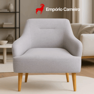 Poltrona Pekin Cinza Claro L5