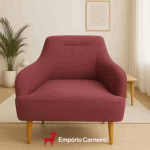 Poltrona Pekin Rosa escuro