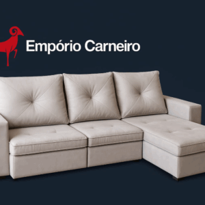 Sofá Dubai 2.90 Empório Carneiro